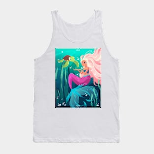 Pinkhaired_Mermaid Tank Top